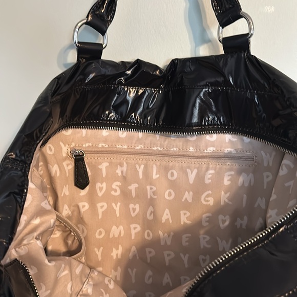 Aimee Kestenberg large puffer tote with shoulder strap - Picture 3 of 4